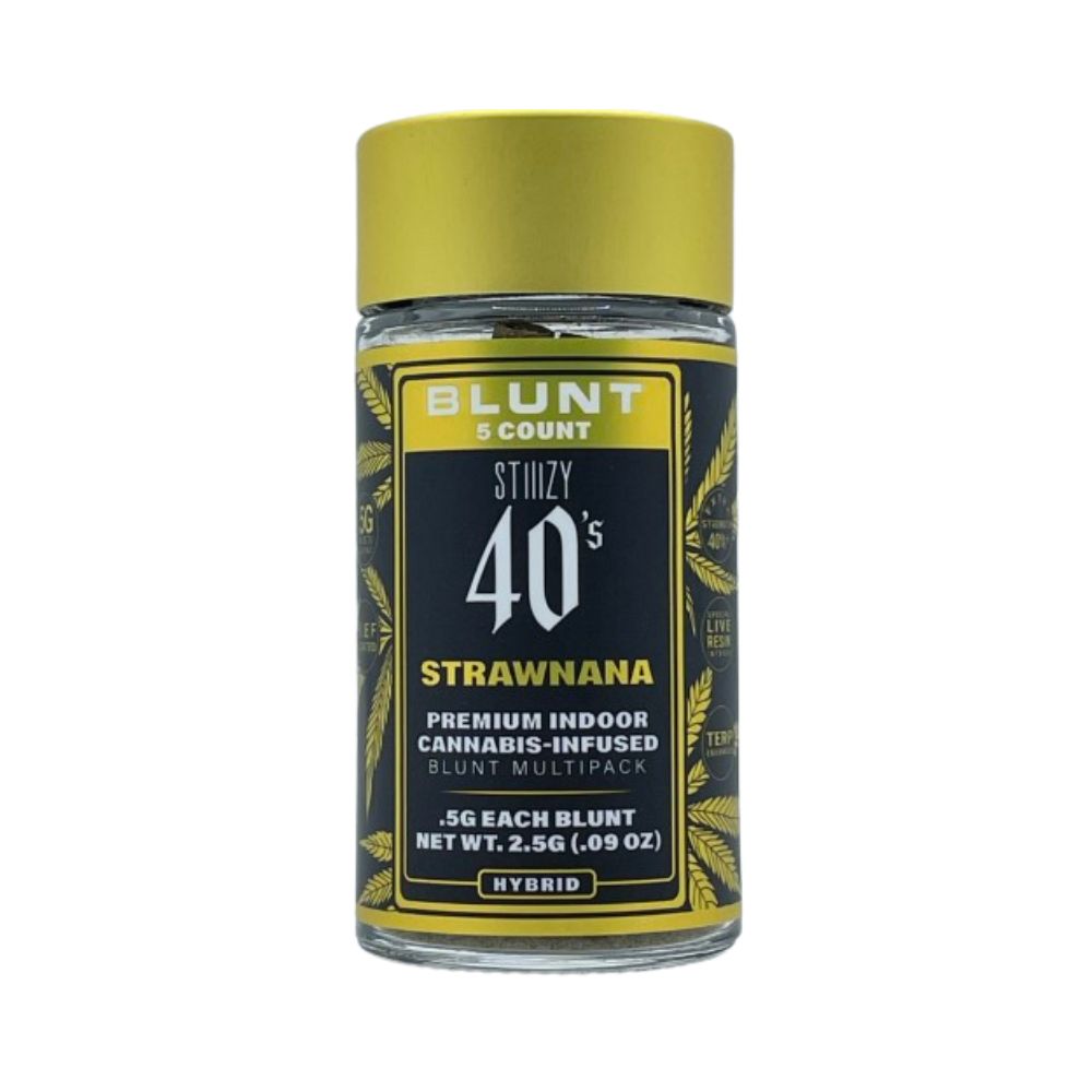 Photograph of product: STRAWNANA 40'S 5-PACK 2.5G (MINI BLUNTS)