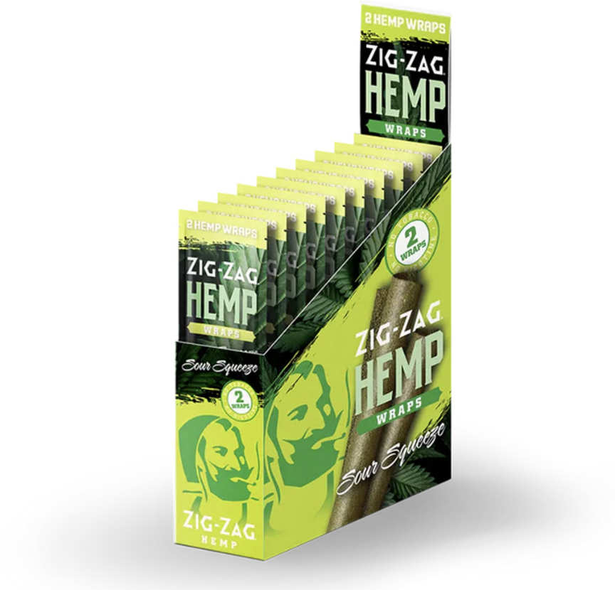 Photograph of product: ZIG-ZAG HEMP WRAPS SOUR SQUEEZE