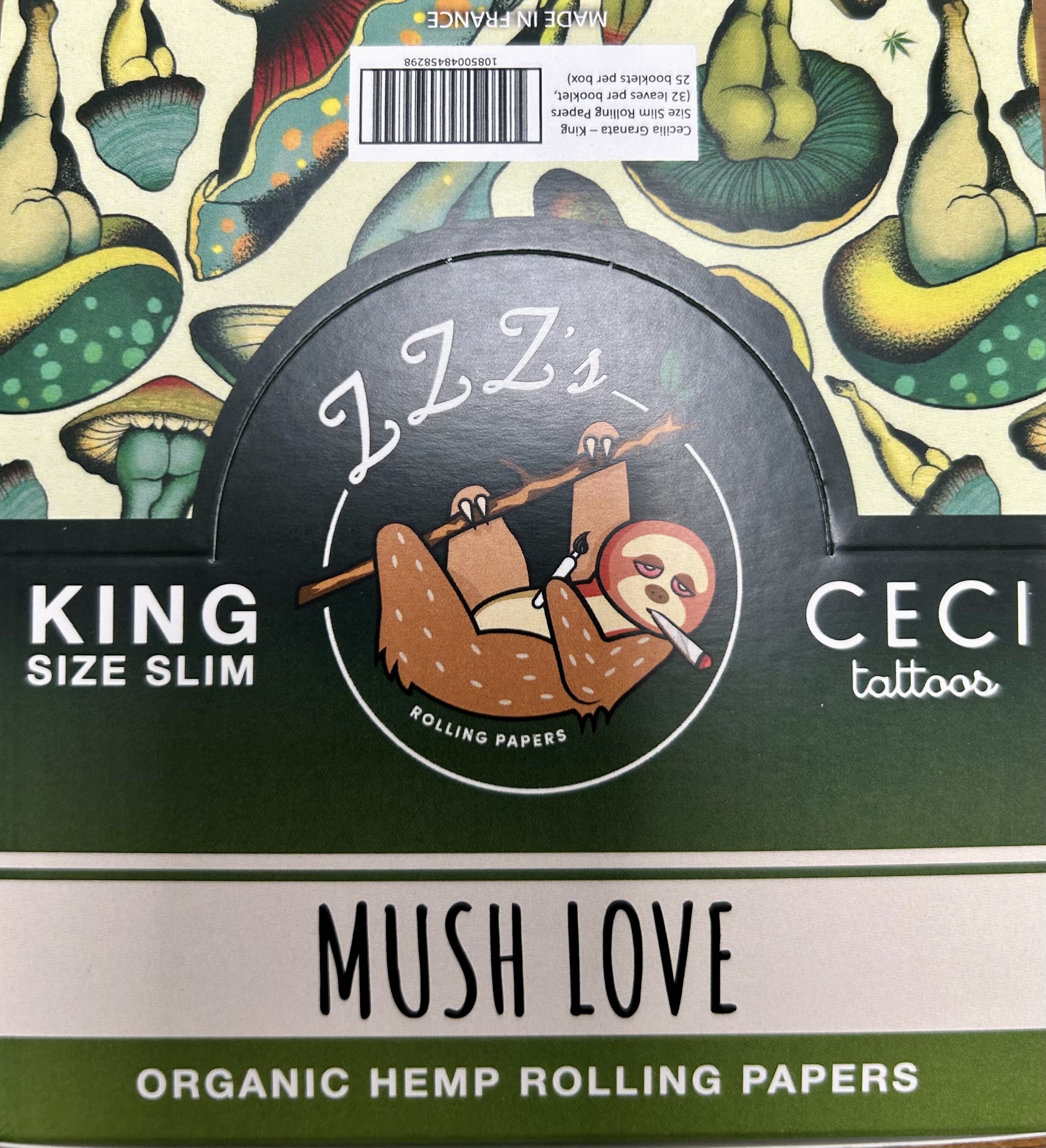 Photograph of product: Mush Love King Size Slim Papers | ZZZ Collective