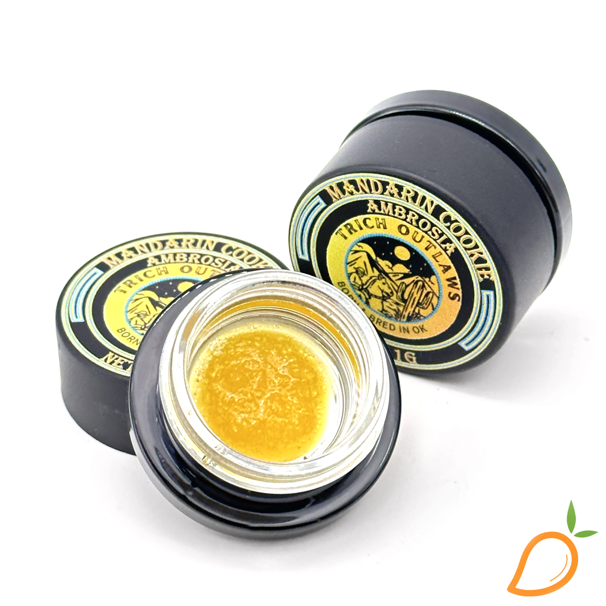Photograph of product: 1g Cornbread Live Resin Ambrosia Apothecary Extracts