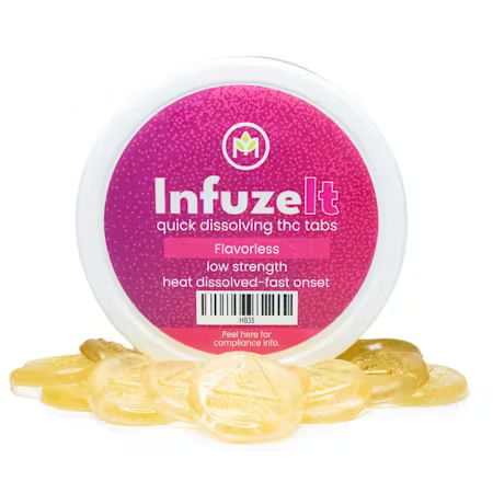 Photograph of product: InfuzeIt Dissolving Tabs 16mgX20