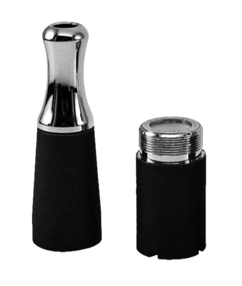 Photograph of product: Vuber Atlas Black Atomizer & Mouthpiece