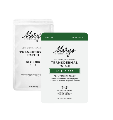 Photograph of product: 1:1 CBD:TH-oui TRANSDERMAL 10 PACK PATCH