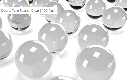 Photograph of product: Quartz Terp Pearls | 6mm
