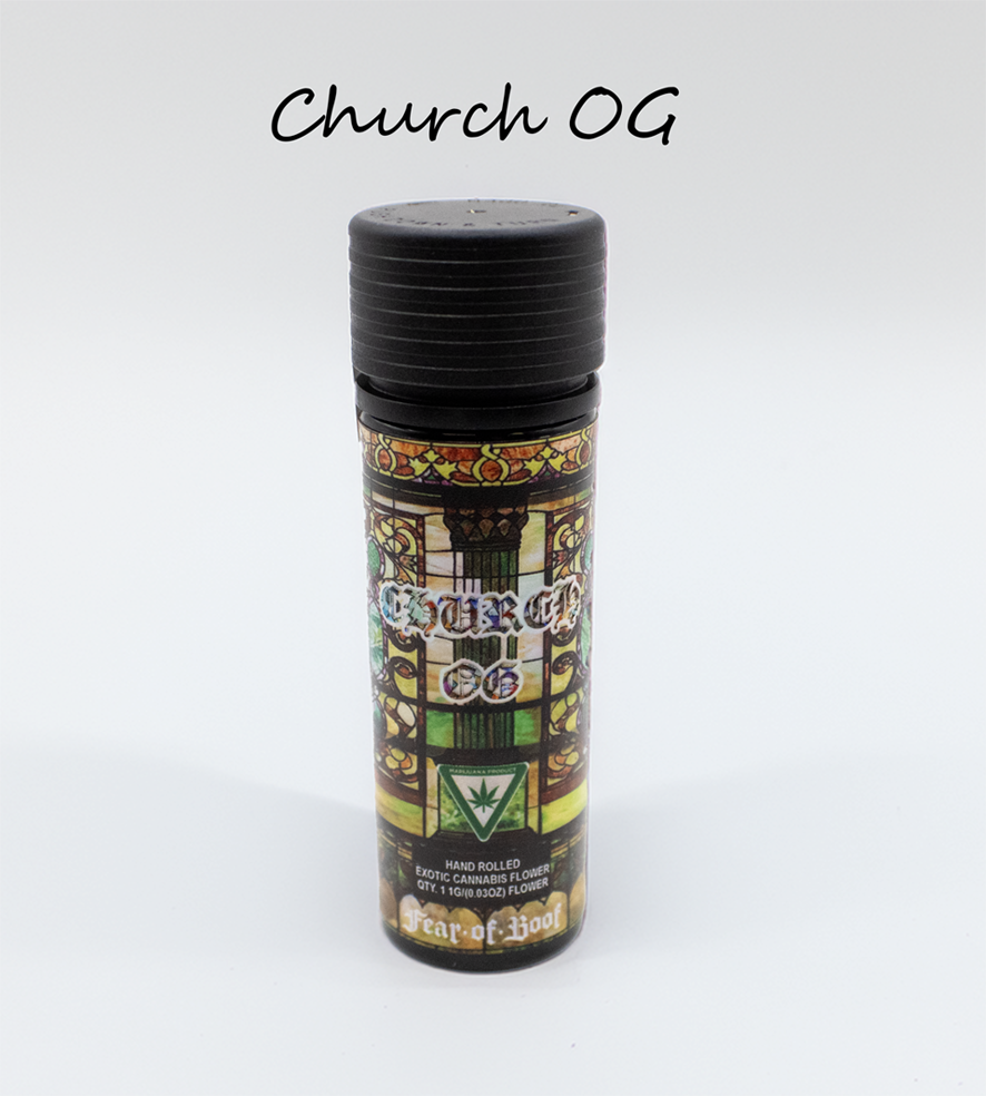 Photograph of product: Church OG | 1g Preroll