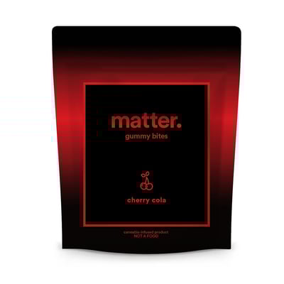 Photograph of product: Matter | Gummies | Cherry Cola | 100mg TH-oui | 10 PACK