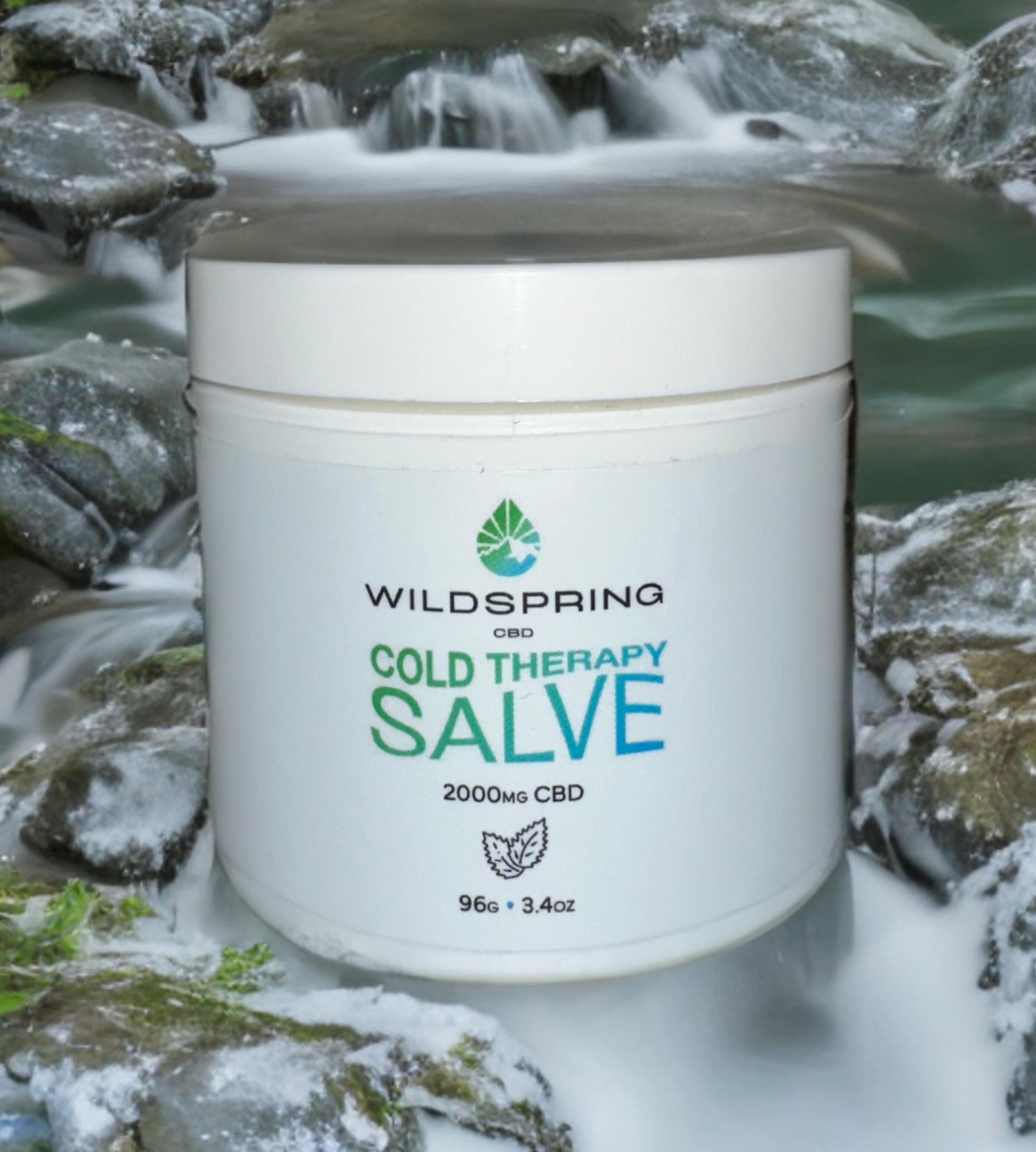 Photograph of product: 2000mg Cold Therapy CBD Salve