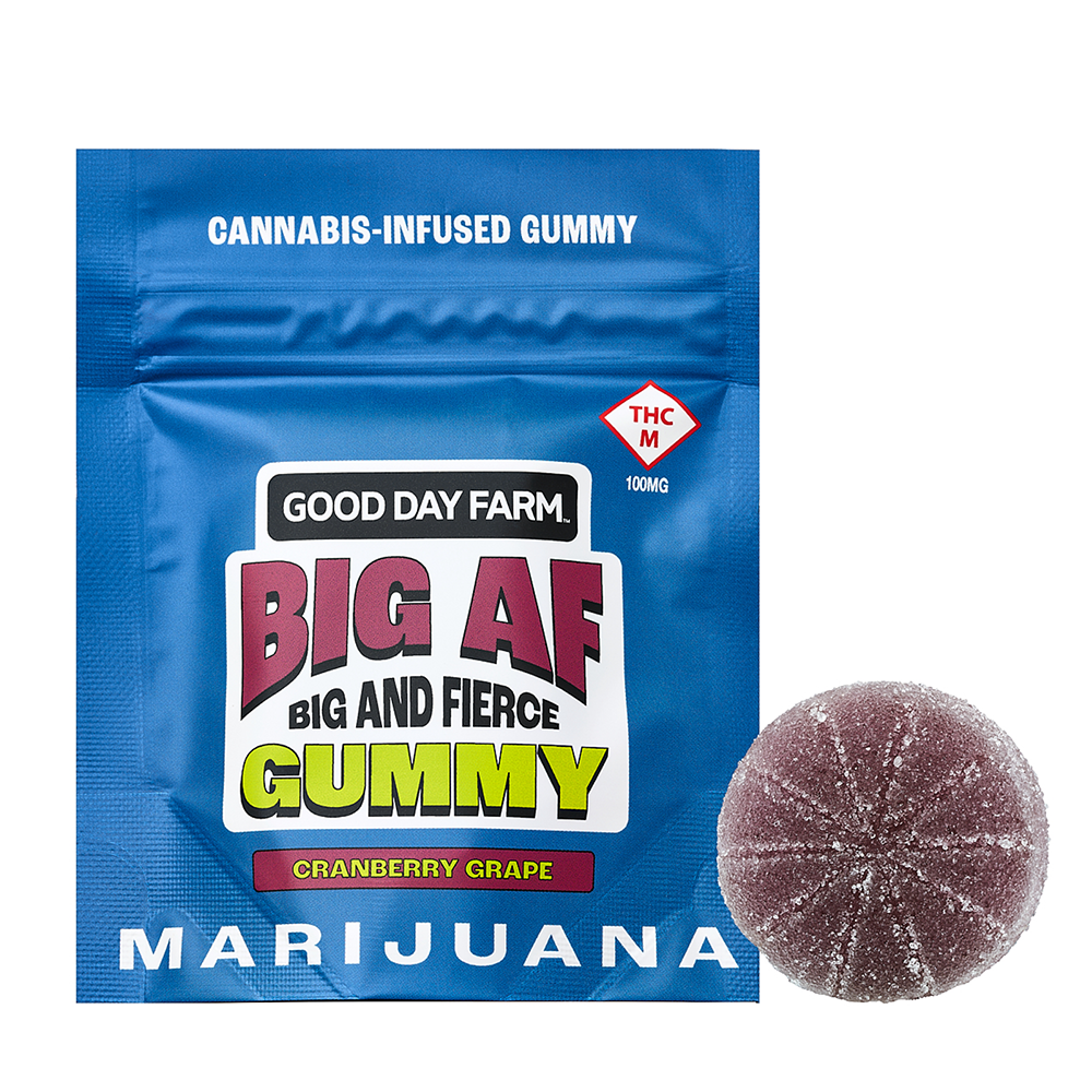 Photograph of product: Cranberry Grape Big AF Gummy (100mg)