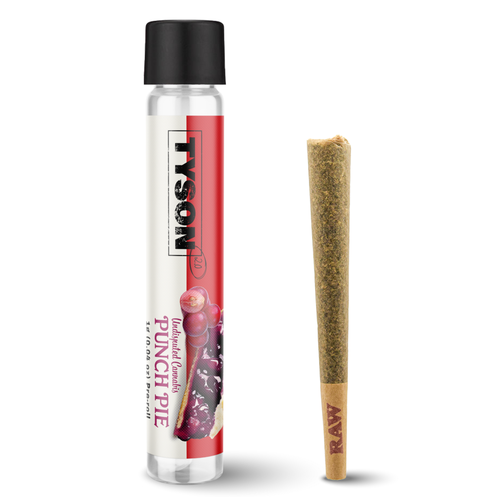 Photograph of product: Tyson 2.0 | Punch Pie Pre-Roll | 1g