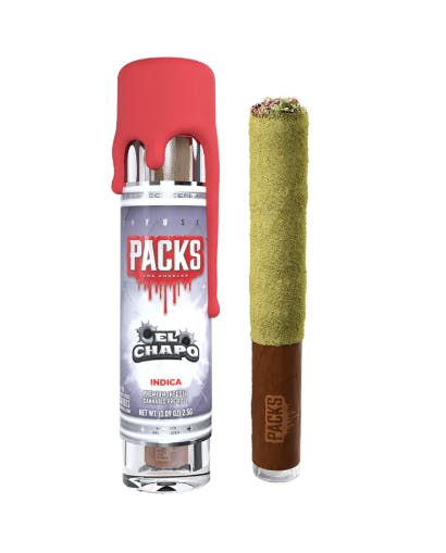 Photograph of product: EL CHAPO 2.5G DUSTED BLUNT (I)