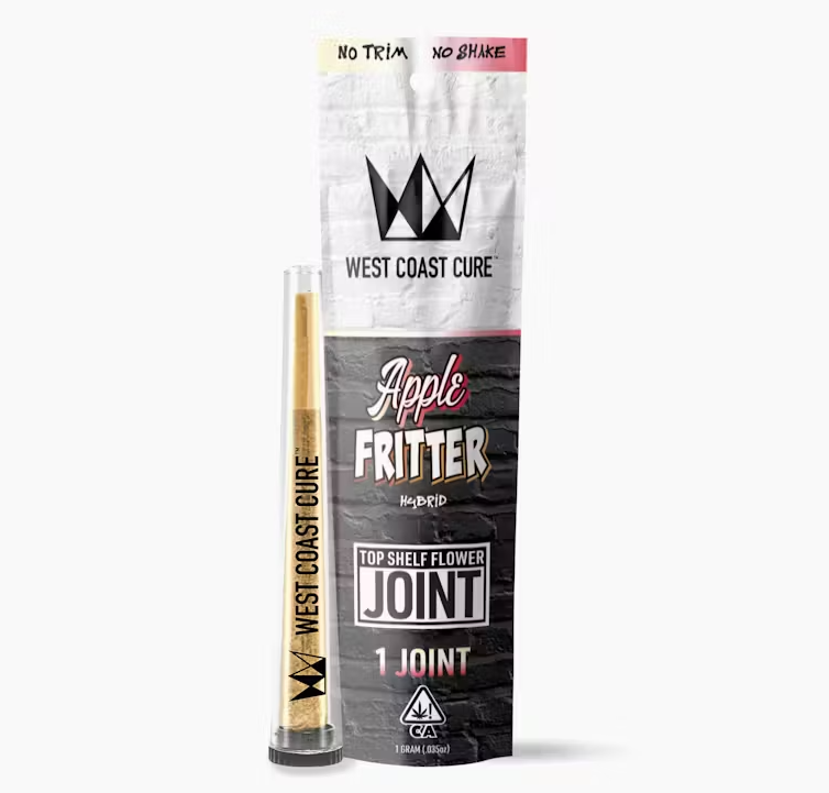 Photograph of product: West Coast Cure Apple Fritter Hybrid Preroll 1g