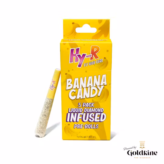 Photograph of product: HYR | Infused Pack | Banana Candy | 3g
