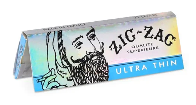 Photograph of product: Zig Zag: Ultrathin Rolling Papers 1 1/4
