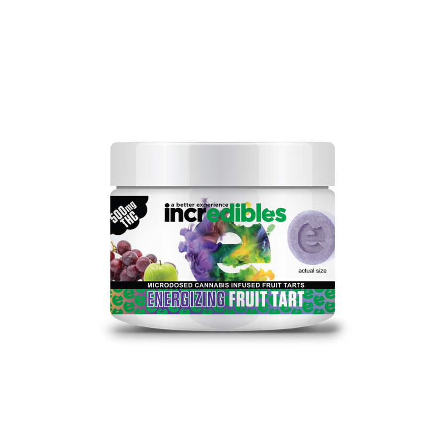 Photograph of product: Incredibles Fruit Tarts | 100mg Rec