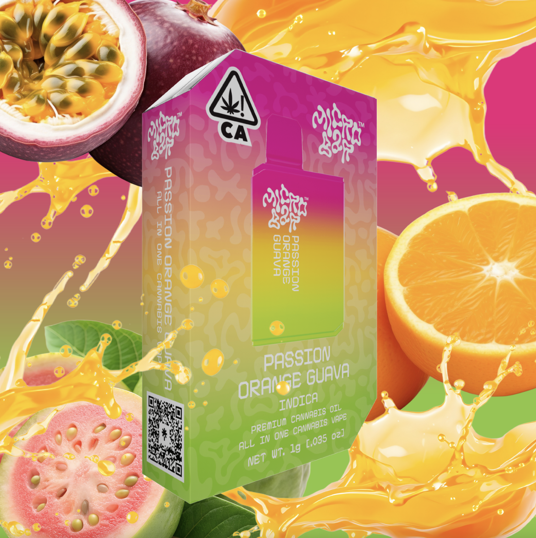 Photograph of product: Micro Bar AIO 1g - POG (I)