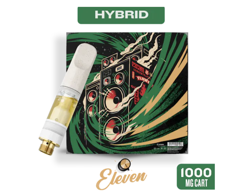 Photograph of product: Eleven Guava Paradise (H) Vape Cartridge 1g