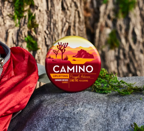 Photograph of product: Camino | 100mg Uplifting Gummies | Pineapple Habanero