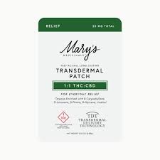 Photograph of product: Mary's Medicinals RELIEF Patch 1:1