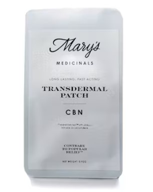 Photograph of product: Transdermal Patch Sleep CBN 20mg By Mary's Medicinals