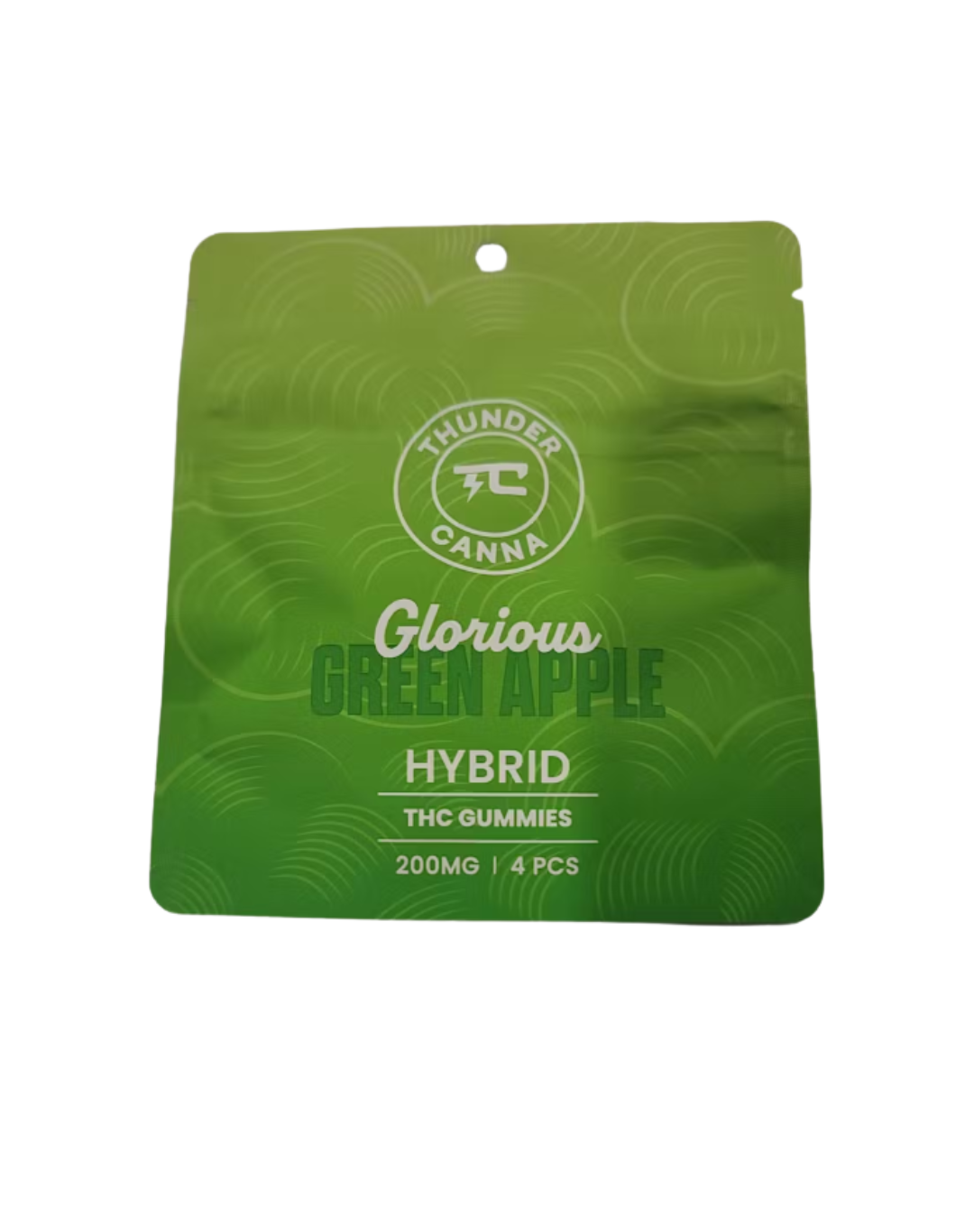 Photograph of product: Thunder Canna | Green Apple | 200mg | 4ct