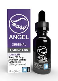 Photograph of product: ANGEL - OUID! & HEMP DROPS - TH-oui / CBN - 1:1