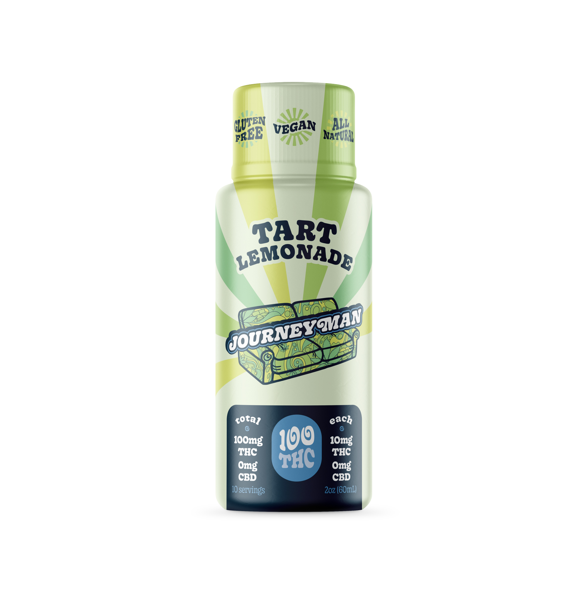Photograph of product: Journeyman - Tart Lemonade Shot 100mg TH-oui - 64g - DOH