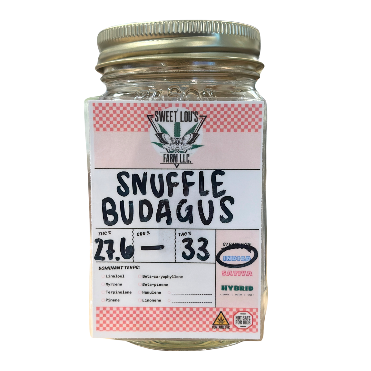 Photograph of product: Snuffle Budagus | PreRoll | Flower Bar