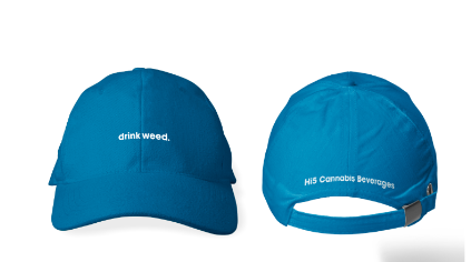 Photograph of product: Hi5 Dad Hat: Drink Oui'd