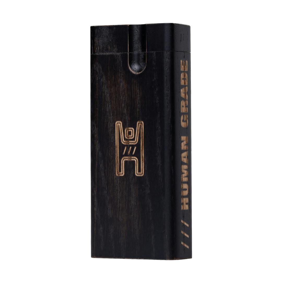 Photograph of product: Black Wooden Dugouts