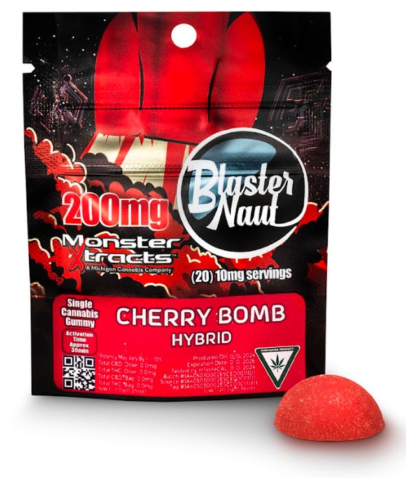 Photograph of product: Cherry Bomb Gummy | 200mg