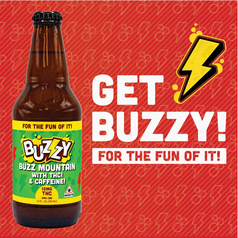Photograph of product: Buzzy - Mountain Soda 10MG