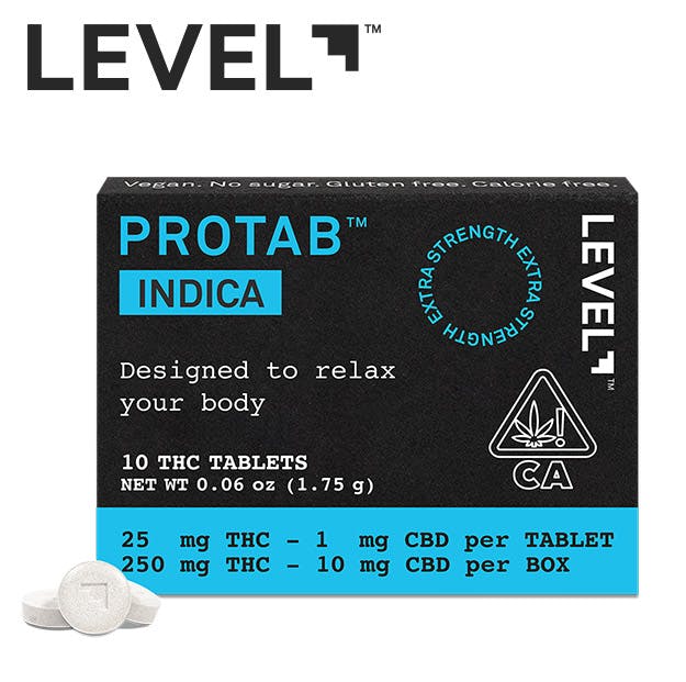 Photograph of product: Level - Protab - Oui'd - 10 Tablets - 