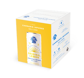 Photograph of product: Pabst (PBR) | Lemon Lime High Seltzers (4 Pack) | 40mg
