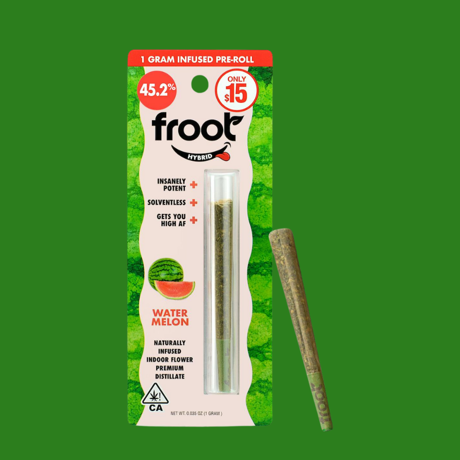 Photograph of product: Froot Preroll - Watermelon