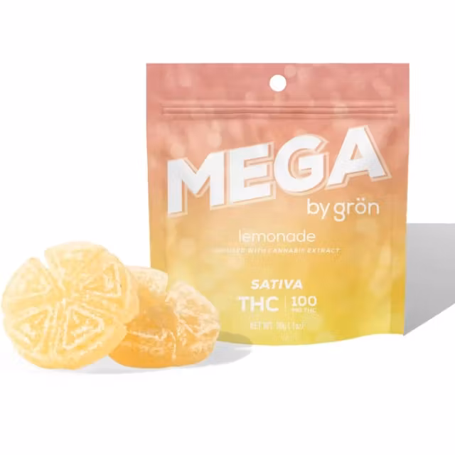 Photograph of product: Lemonade: Mega Pearl Gummy - 2 Pack