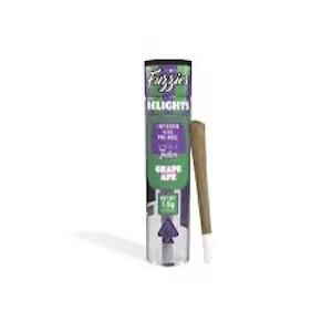 Photograph of product: Fuzzies - Grape Ape - 1.5g Infused Preroll - 