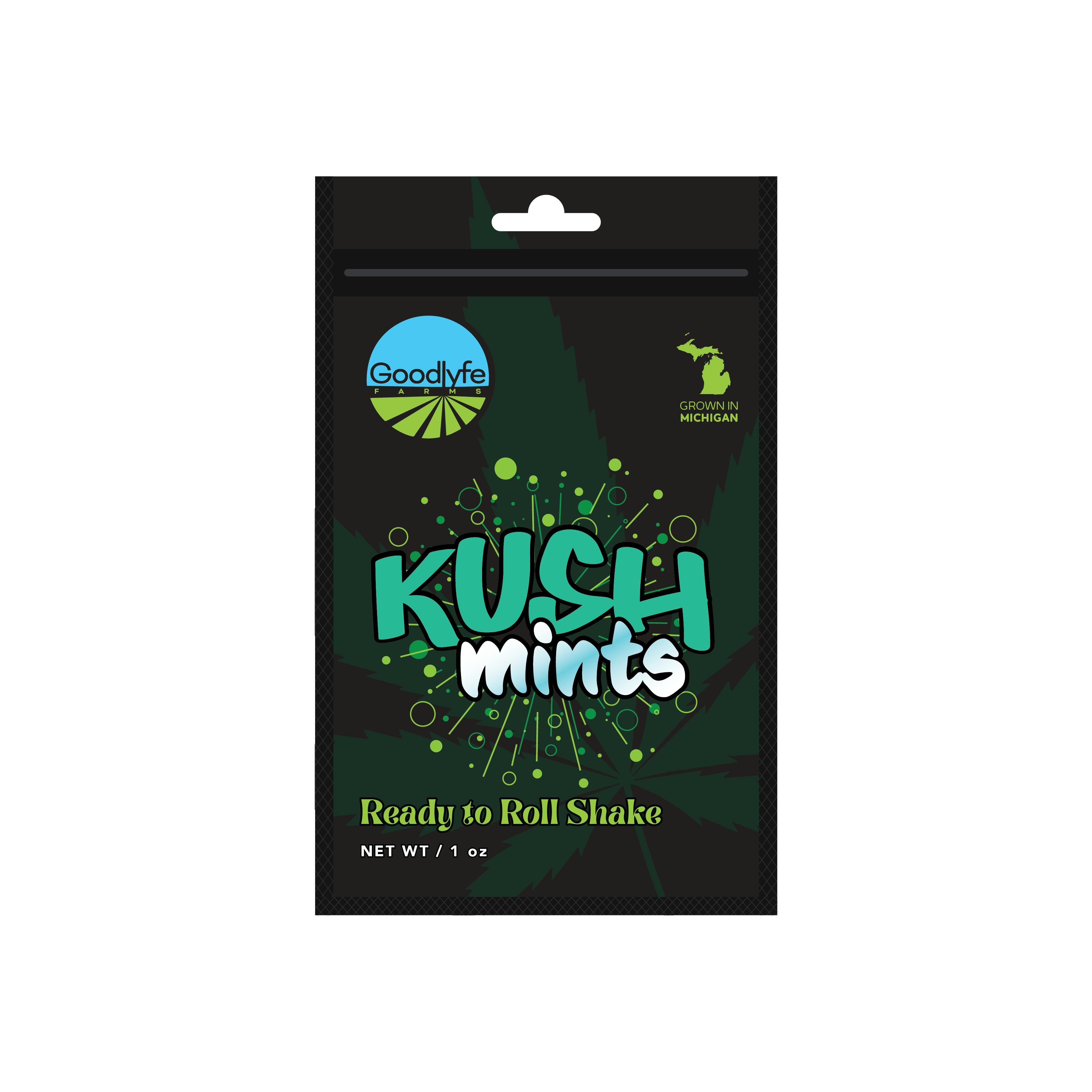 Photograph of product: 2/$45 MIX N MATCH--Kush Mints - Ready to Roll Shake