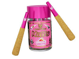 Photograph of product: Muha Meds Pre-roll strawberry dream 5 pack