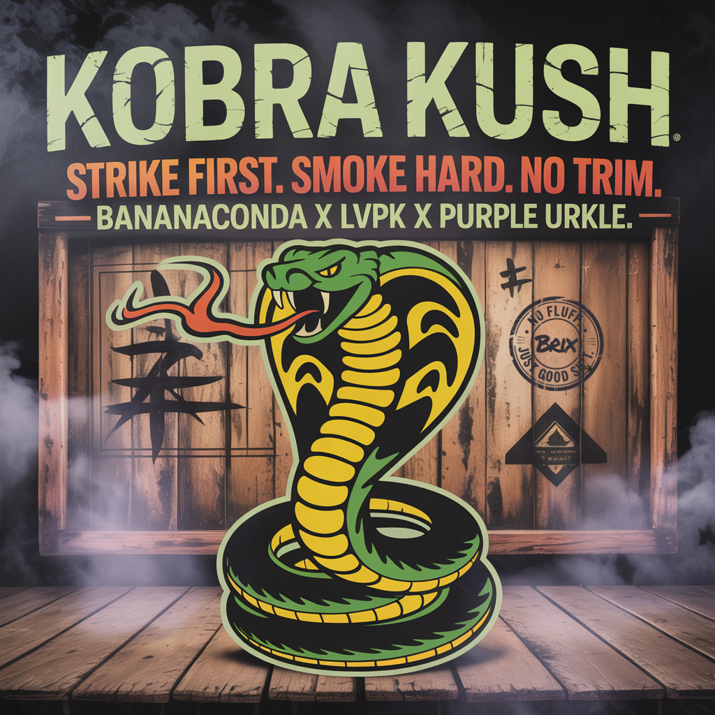 Photograph of product: BRIX | Kobra Kush | Preroll | 1g