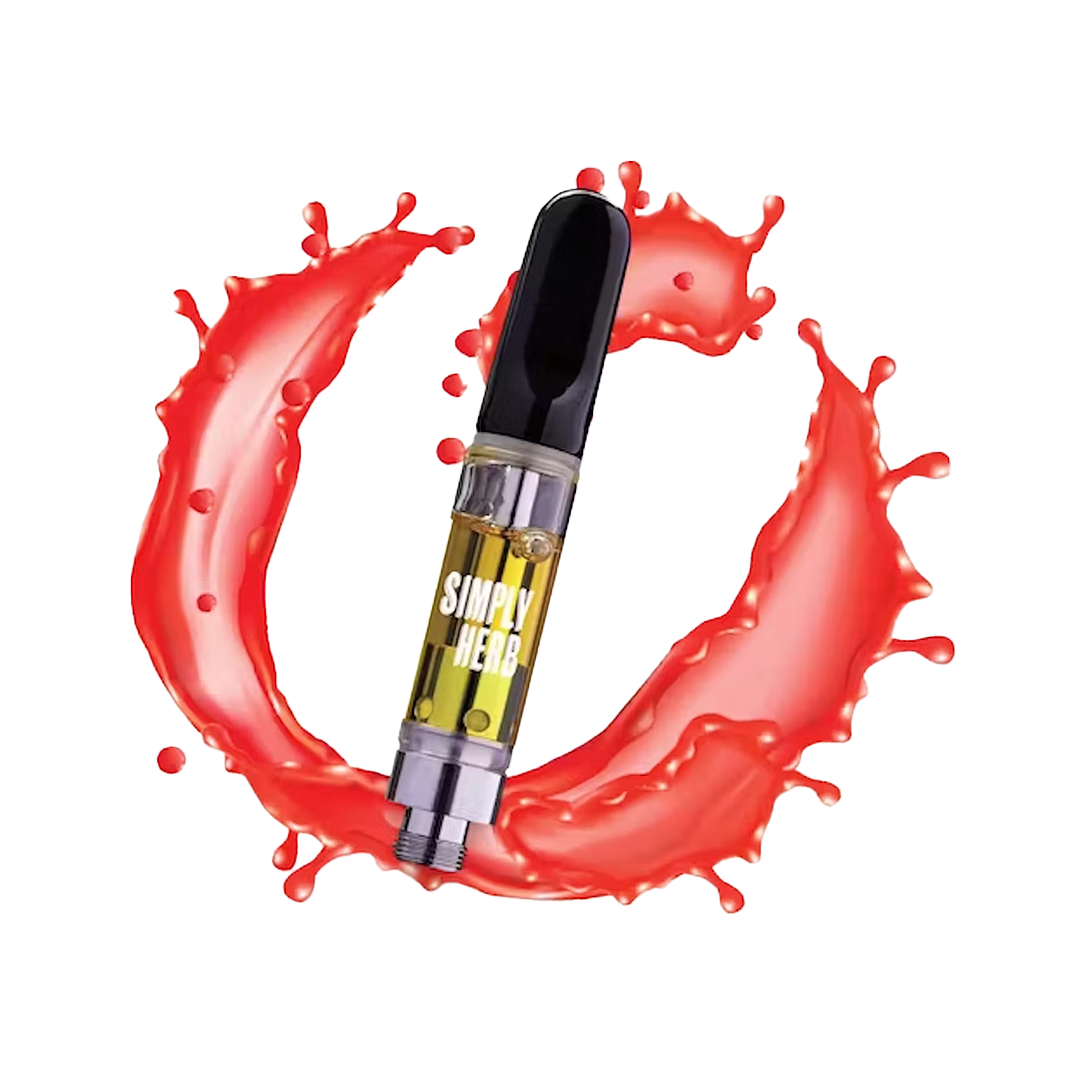 Photograph of product: Simply Herb | Radical Raspberry | 1g Cartridge