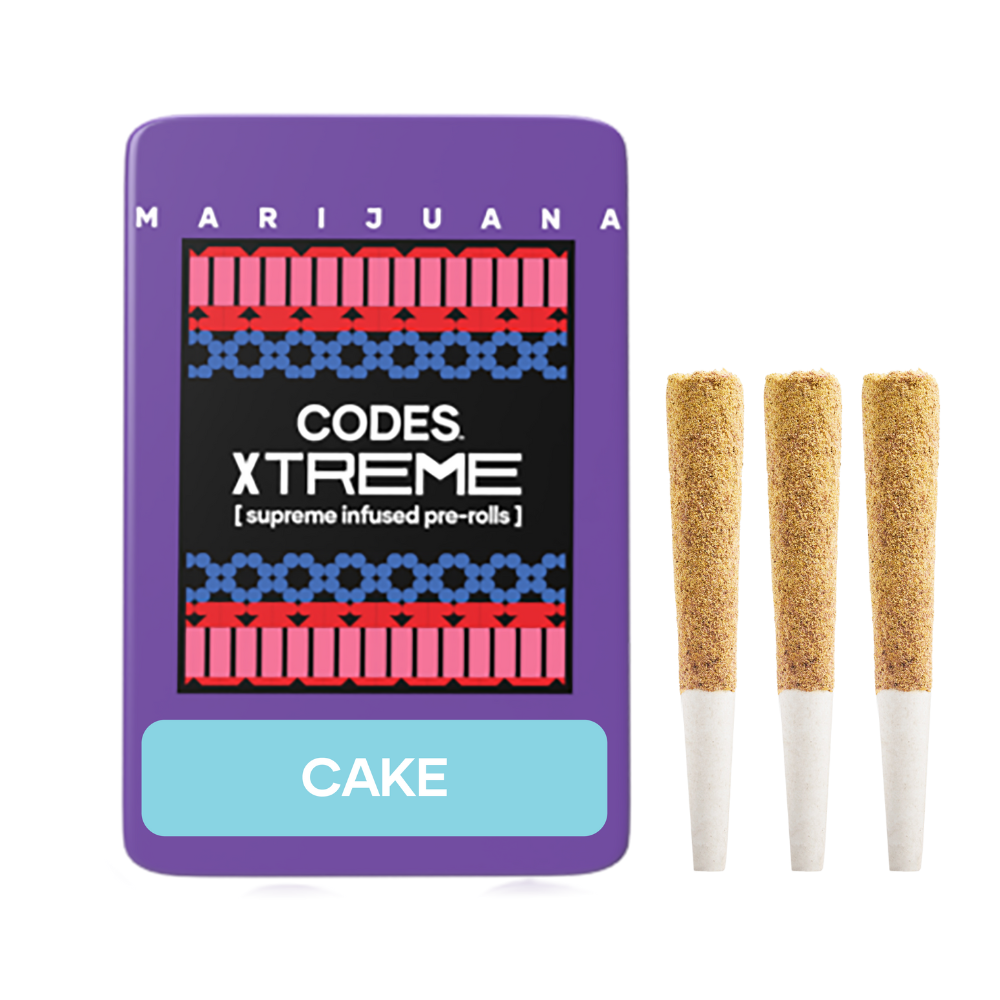 Photograph of product: Cake x Biskit #1 Infused Pre-Roll Pack | 3pk