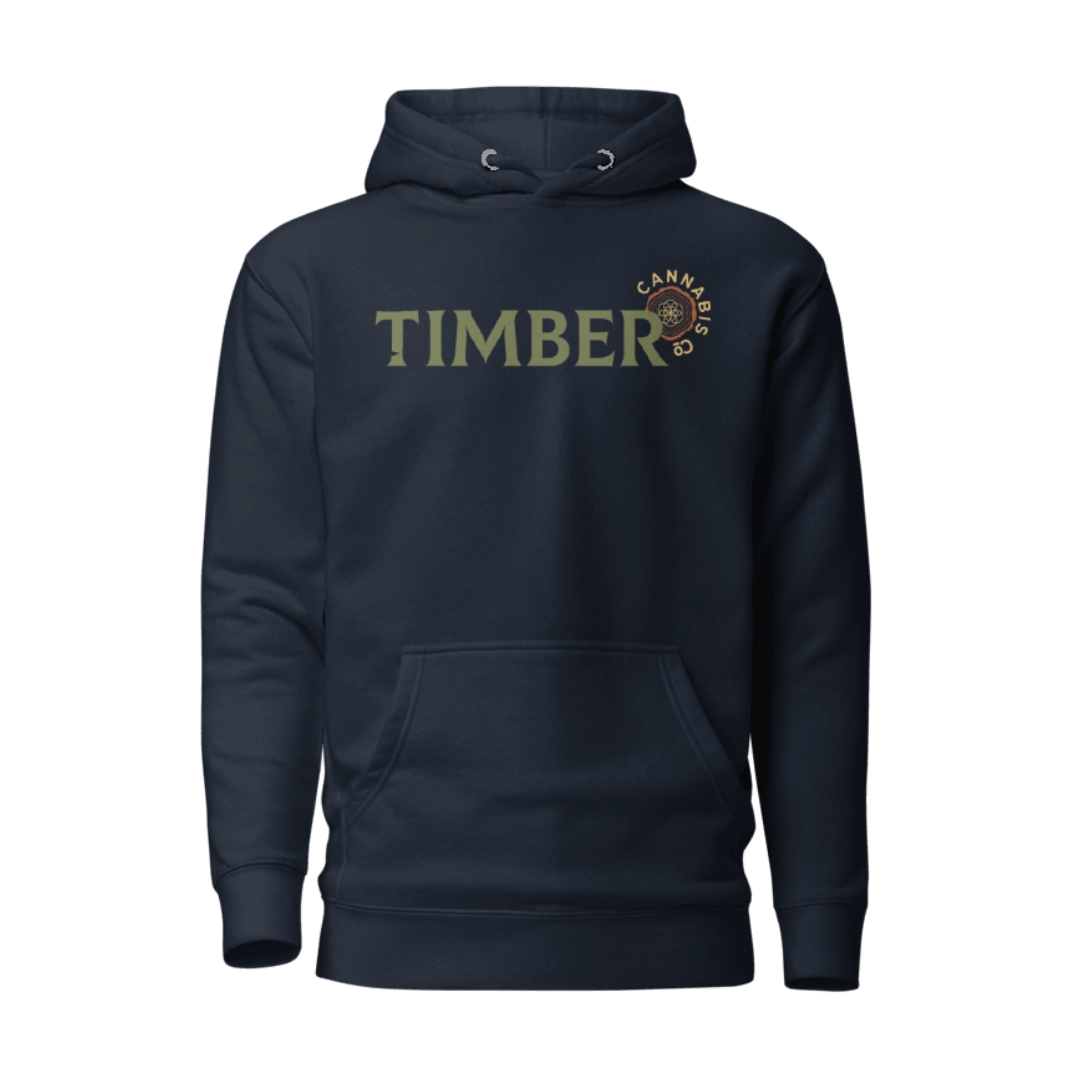 Photograph of product: Timber Navy Hoodie - XL