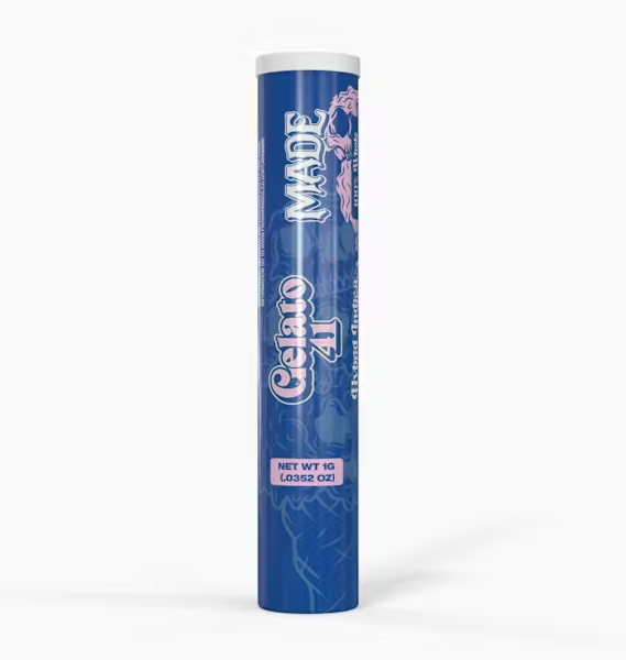 Photograph of product: Made Gelato 41 Oui'd Hybrid Preroll 1g