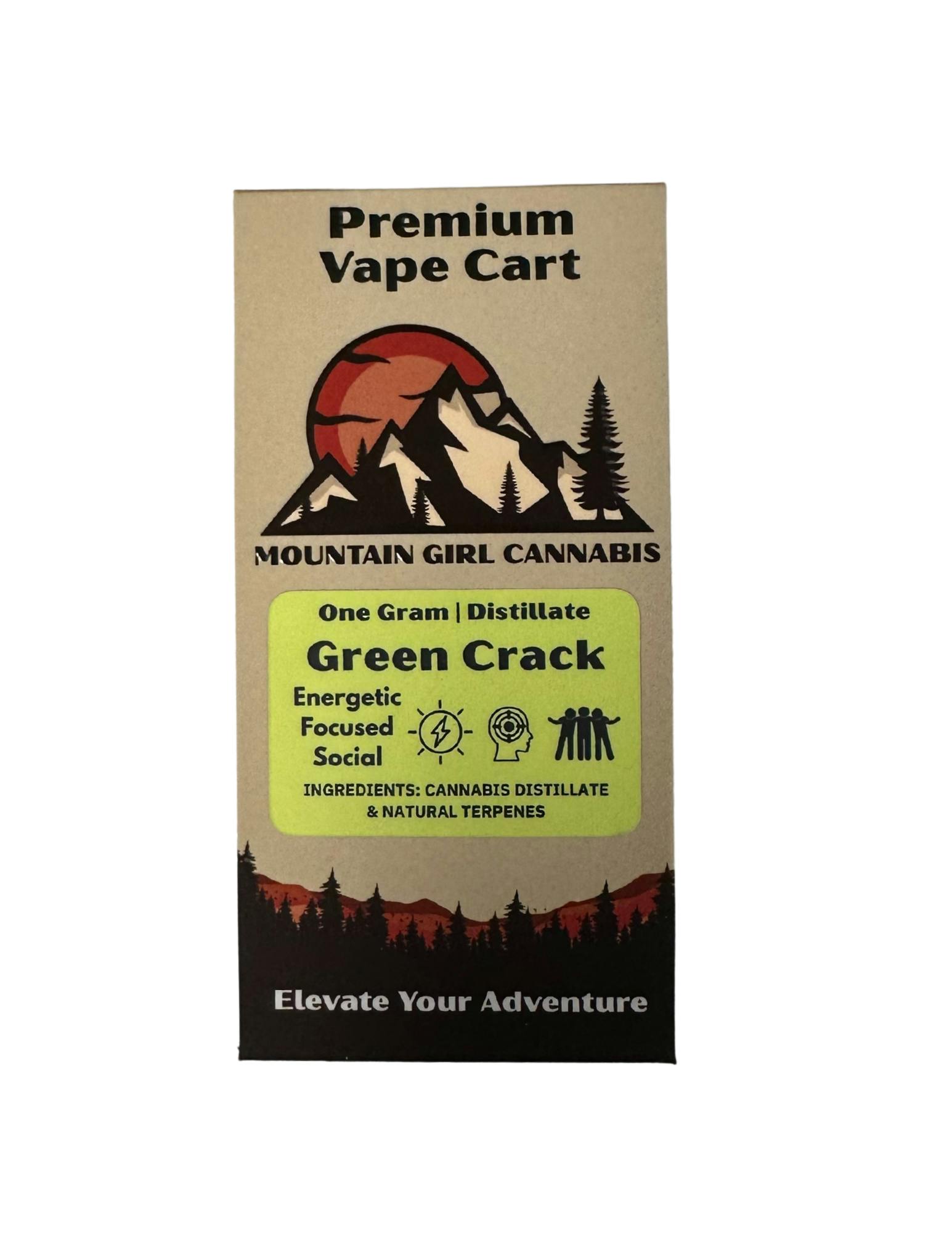 Photograph of product: Green Crack | Cart - 