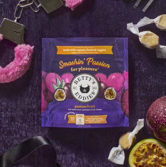 Photograph of product: Fruit Chews | Passion Fruit | 50mg (TAX INCLUDED)