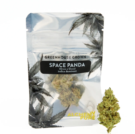 Photograph of product: Alchemy Pure | Space Panda | Flower .7g
