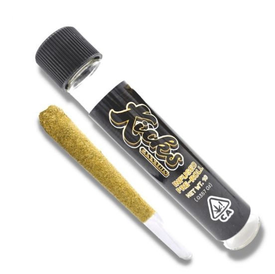 Photograph of product: Kicks - Poison Gushers 1g Infused Preroll - 