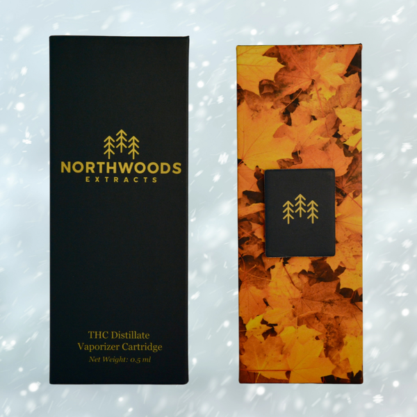 Photograph of product: Northwoods Extracts Distillate Vape Cart | Forbidden Fruit