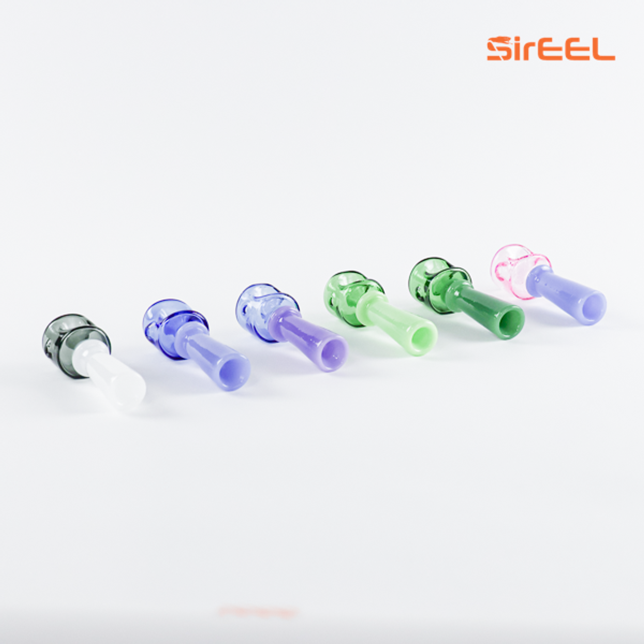Photograph of product: Geometric Glass 4.25" Pipe