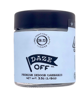 Photograph of product: Daze Off - Flower - AK-47 - 3.5G